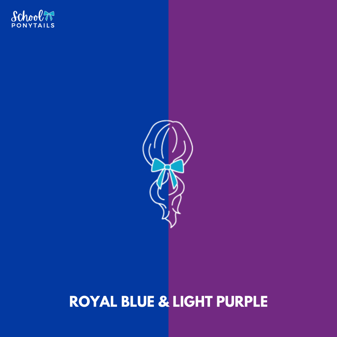 Mareeba Netball Association - Blue Team Ponytail Bow