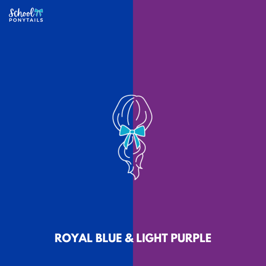 Mareeba Netball Association - Blue Team Ponytail Bow