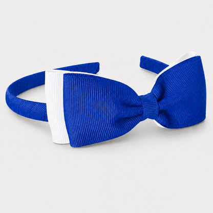 Headband with Bowtie - Multi Colour - Ponytails and Fairytales