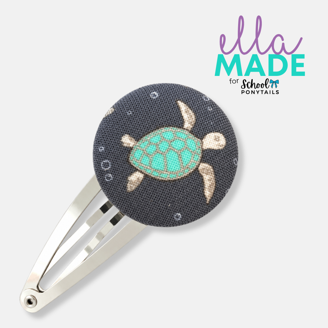 Limited Edition: Sea Turtle Covered Buttons - Ponytails and Fairytales
