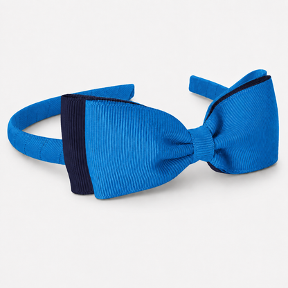 Headband with Bowtie - Multi Colour - Ponytails and Fairytales
