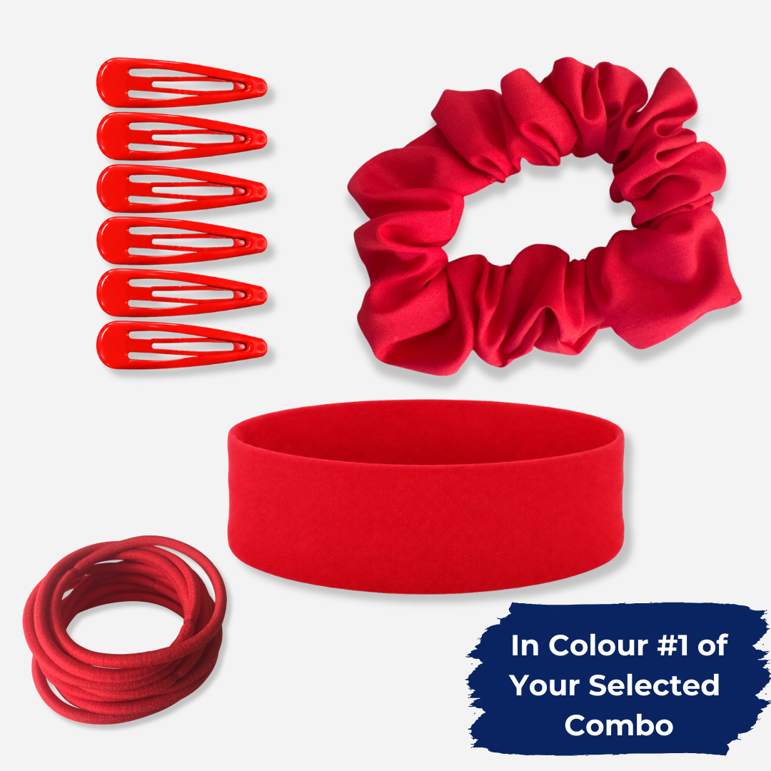 Sky Blue & Royal Blue Hair Accessories