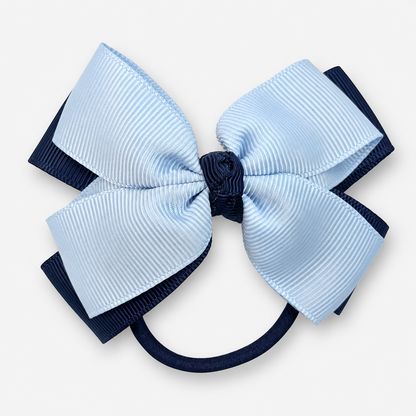 Double Layer Bow Hair Tie - Ponytails and Fairytales