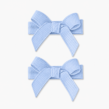 No Slip Bow Clips (2pc) - Ponytails and Fairytales