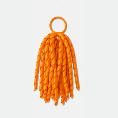 Curly Long Korker Ribbon Hair Tie - Single Colour - Ponytails and Fairytales