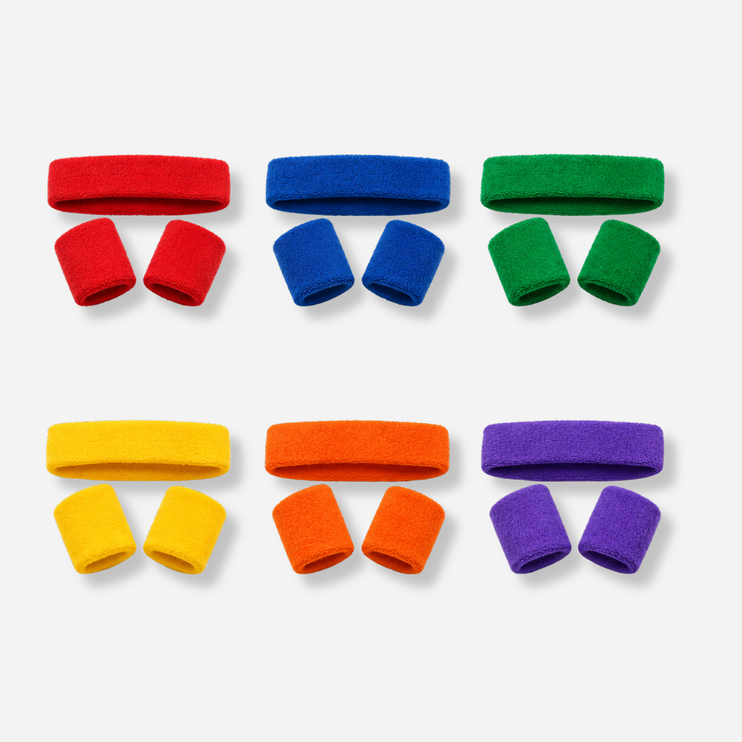 Sweat Band Set (3pc) - Ponytails and Fairytales