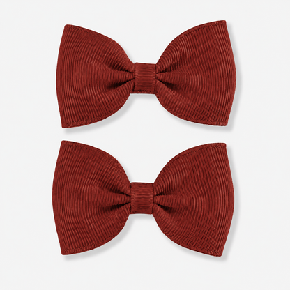 Bowtie Clip (2pc) - Ponytails and Fairytales
