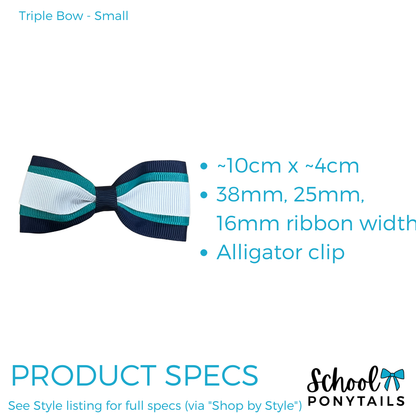 Triple Layer Bow - Small {Pre-order}