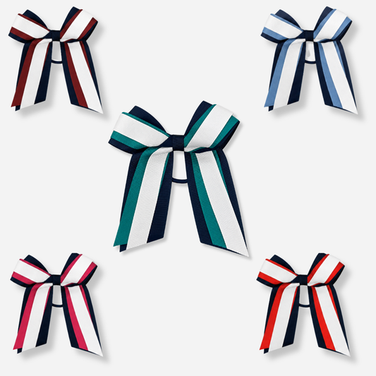 Triple Layer Cheer Bow - Large {Pre-order} - Ponytails and Fairytales