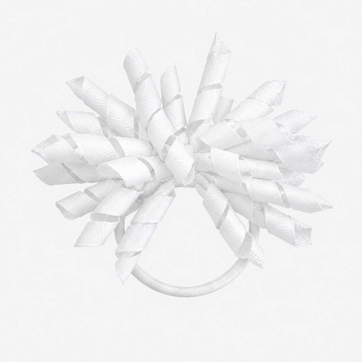 Curly Tie Hair Elastic - Single Colour - Ponytails and Fairytales