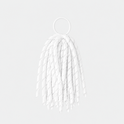 Curly Long Korker Ribbon Hair Tie - Single Colour - Ponytails and Fairytales