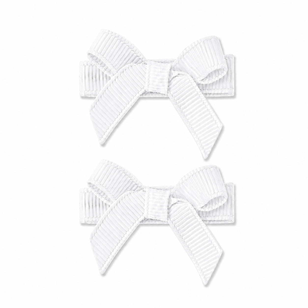 No Slip Bow Clips (2pc) - Ponytails and Fairytales