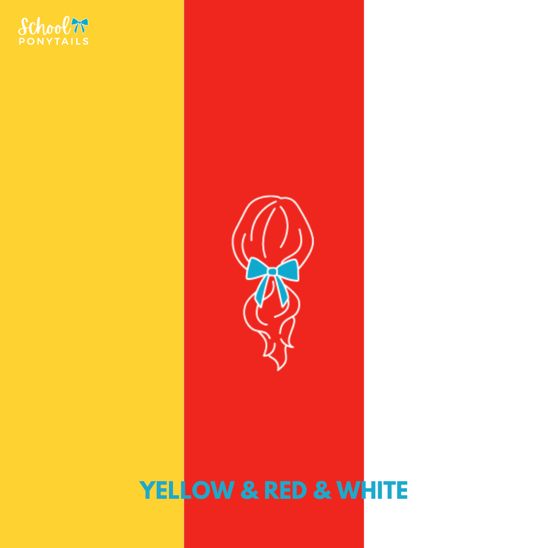 Red & White & Yellow Hair Accessories