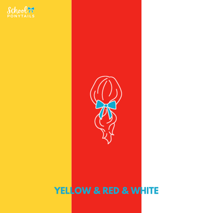 Red & White & Yellow Hair Accessories