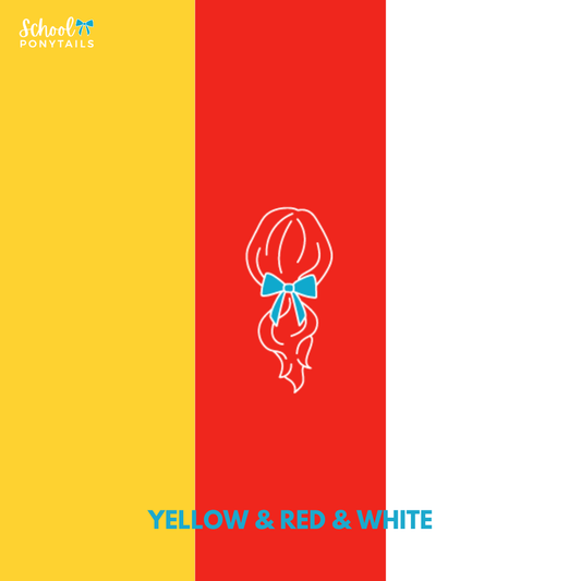 Red & White & Yellow Hair Accessories