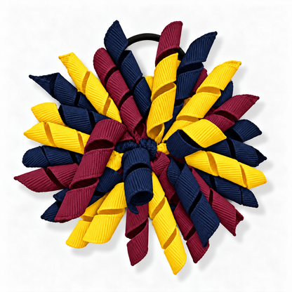Shiraz & Navy & Yellow Hair Accessories