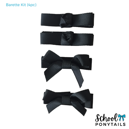 Turquoise & Black Hair Accessories