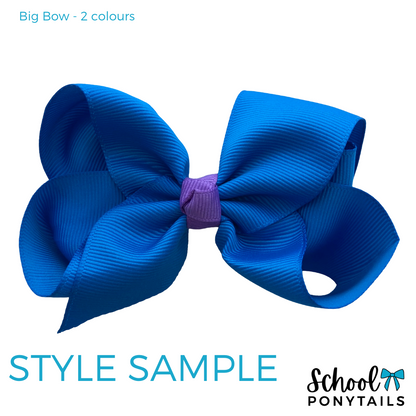 Red & Royal Blue & Ice Blue Hair Accessories