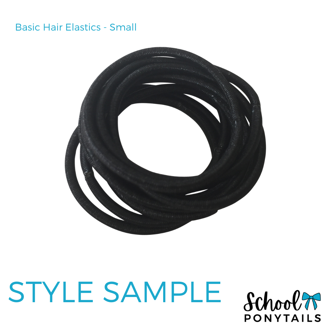 Charcoal Grey Hair Accessories - Ponytails and Fairytales