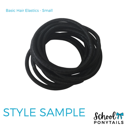 Charcoal Grey Hair Accessories - Ponytails and Fairytales