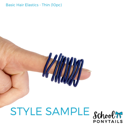 Turquoise & Black Hair Accessories