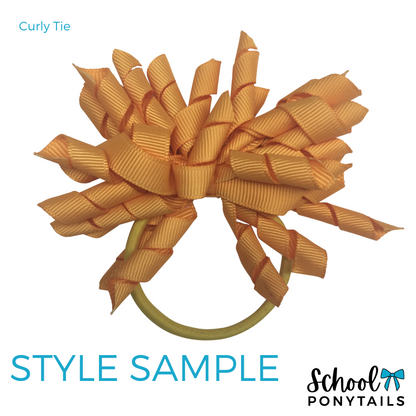 Cornflower Blue Hair Accessories - Ponytails and Fairytales