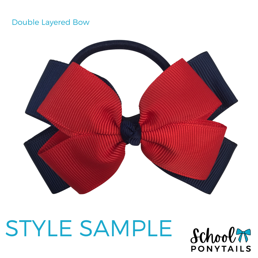 Navy Hair Accessories - Ponytails and Fairytales