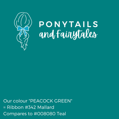 No Slip Bow Clips (2pc) - Ponytails and Fairytales
