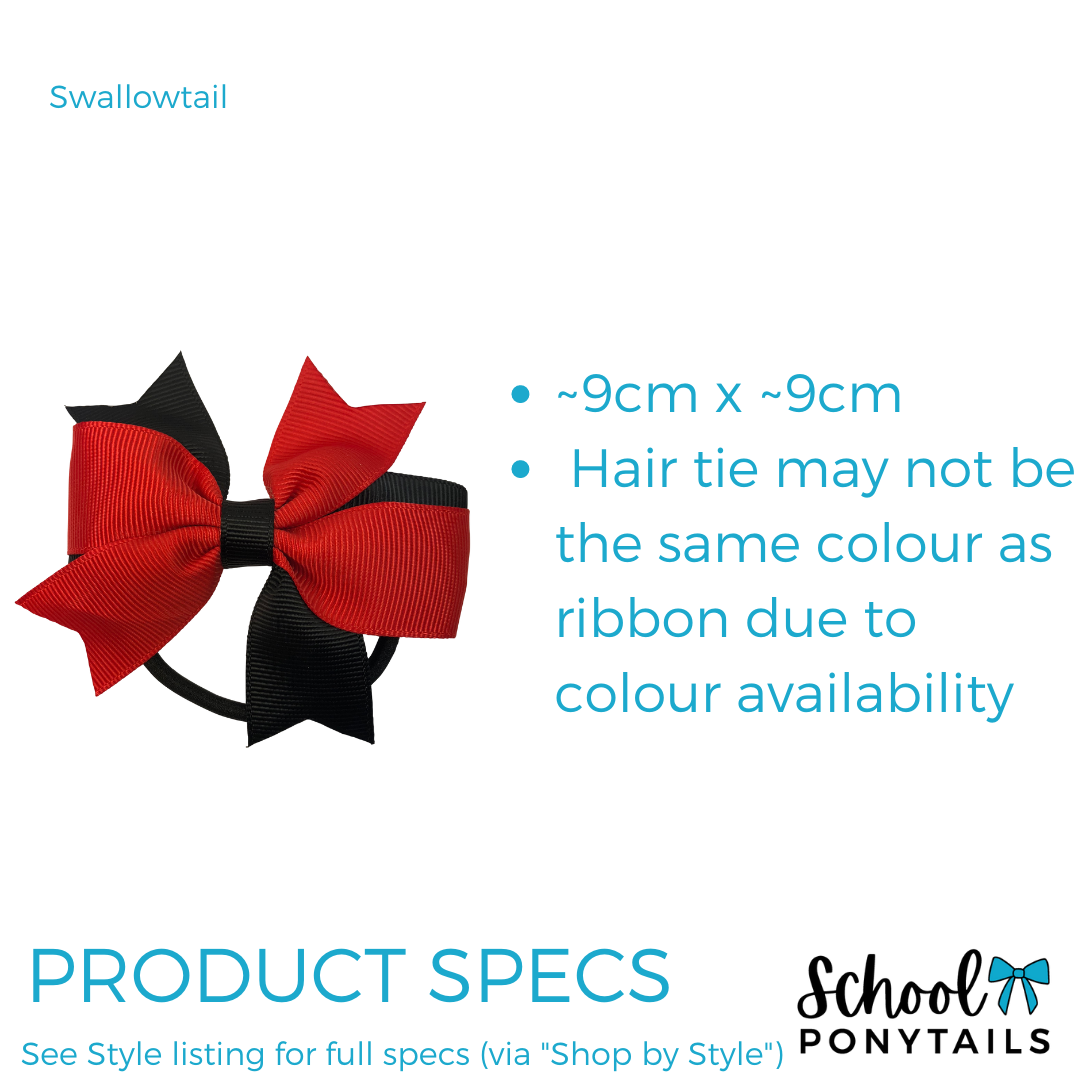 Coral Hair Accessories - Ponytails and Fairytales