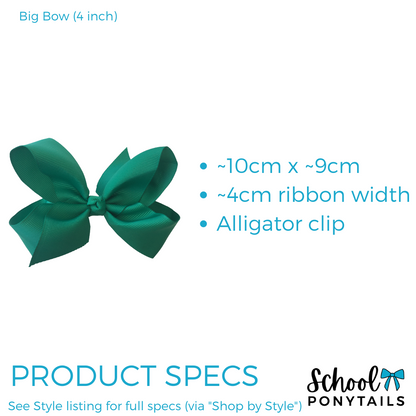 Coral Hair Accessories - Ponytails and Fairytales