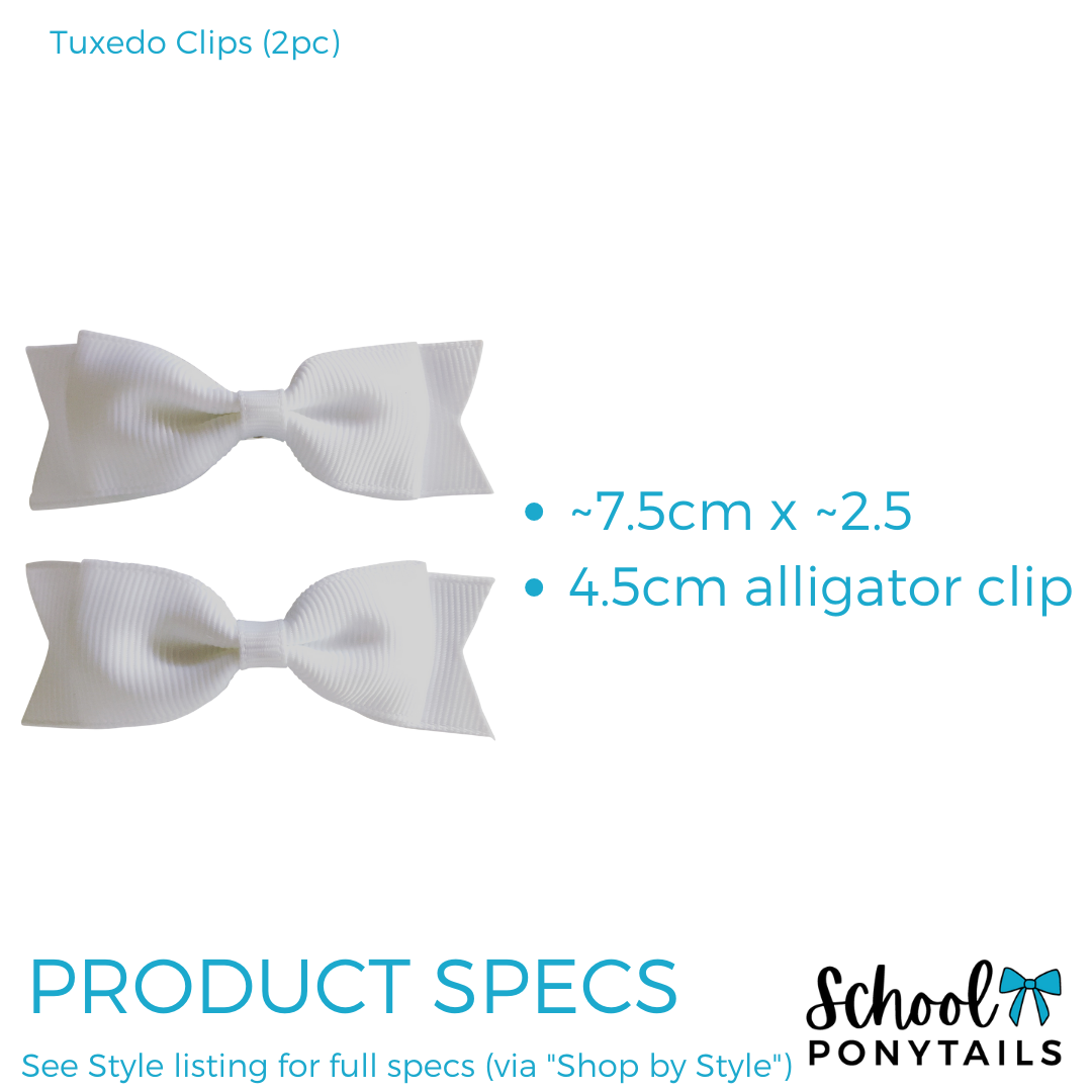 Teal & Black & White Hair Accessories