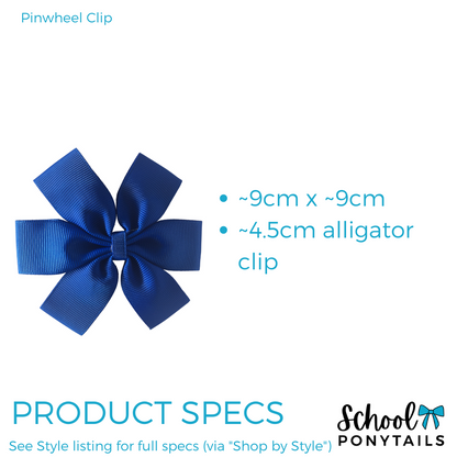 Charcoal Grey Hair Accessories - Ponytails and Fairytales