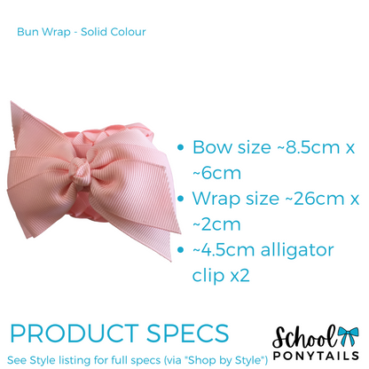 Charcoal Grey Hair Accessories - Ponytails and Fairytales