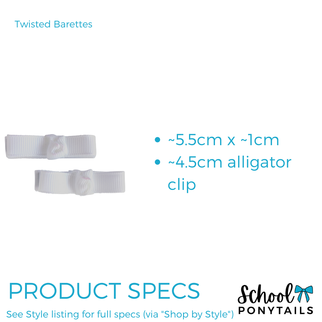 Charcoal Grey Hair Accessories - Ponytails and Fairytales