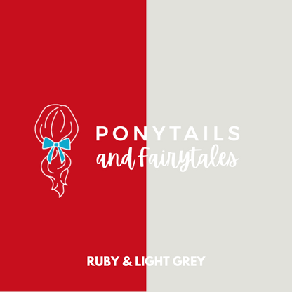 Layered Bows - Combined Colours - Ponytails and Fairytales