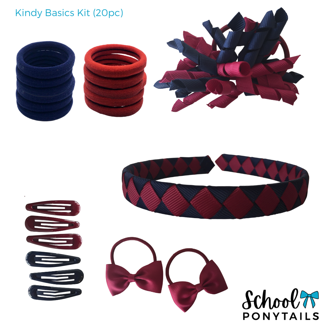 Bottle Green Hair Accessories - Ponytails and Fairytales