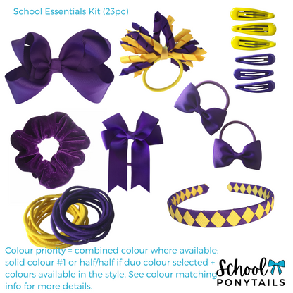 Bottle Green Hair Accessories - Ponytails and Fairytales