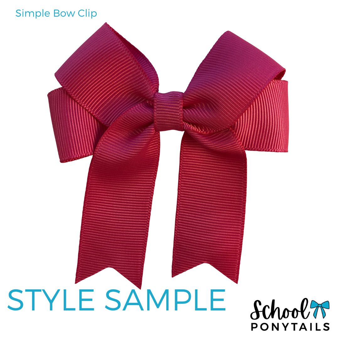 Coral Hair Accessories - Ponytails and Fairytales