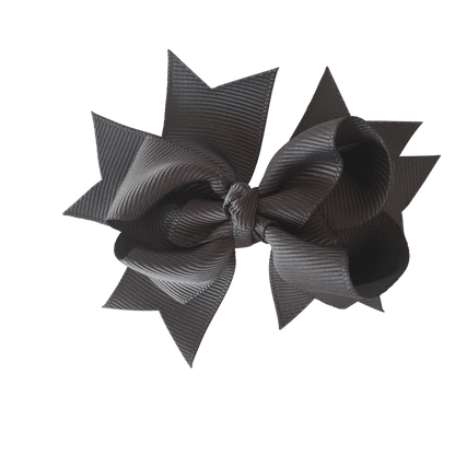 Charcoal Grey Hair Accessories - Ponytails and Fairytales