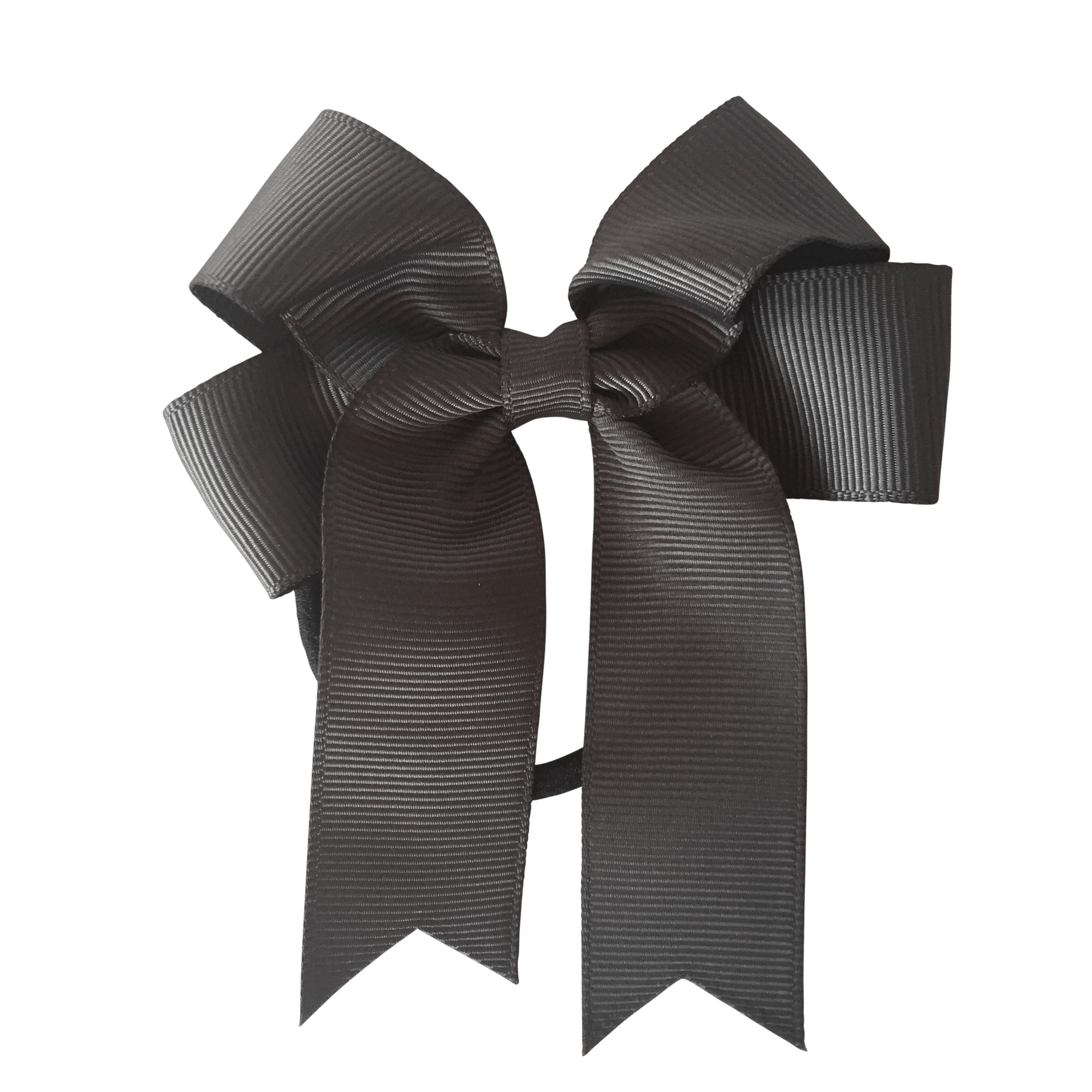 Charcoal Grey Hair Accessories - Ponytails and Fairytales