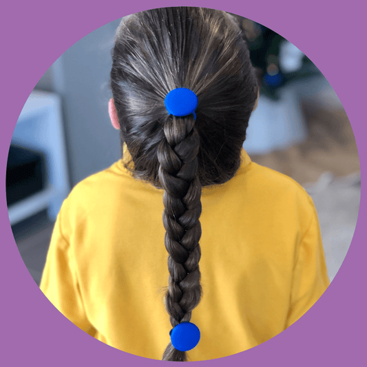 Covered Buttons: Solid Colours - Navy Hair clips Ella Made 