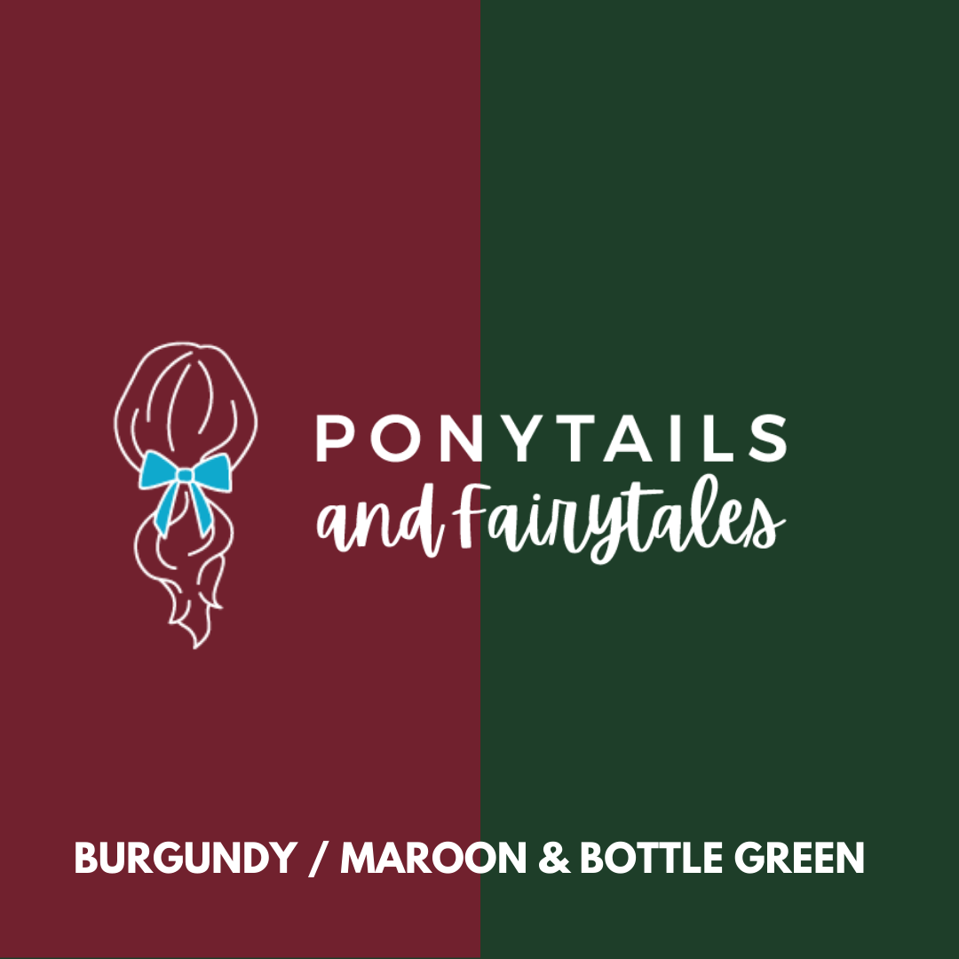 Layered Bows - Combined Colours - Ponytails and Fairytales