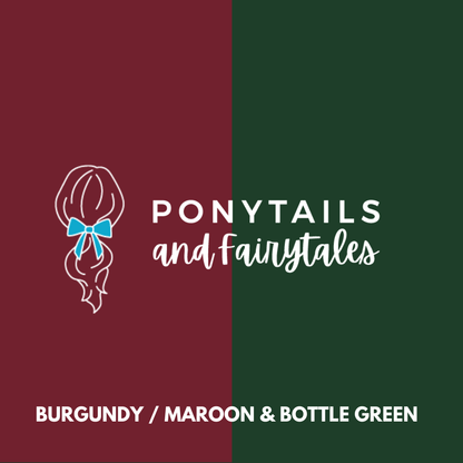 Layered Bows - Combined Colours - Ponytails and Fairytales