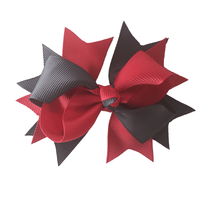 Layered Bows - Combined Colours - Ponytails and Fairytales