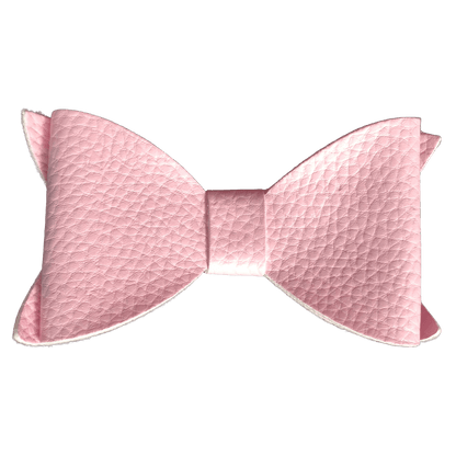 Leather Look Big Bow - Ponytails and Fairytales