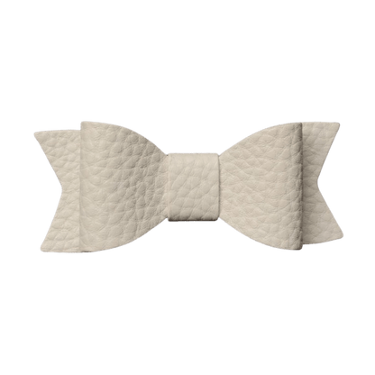 Leather Look Petite Bowtie Headband - Ponytails and Fairytales