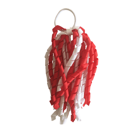 Red & White Hair Accessories - Ponytails and Fairytales