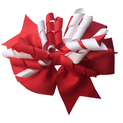 Red & White Hair Accessories - Ponytails and Fairytales