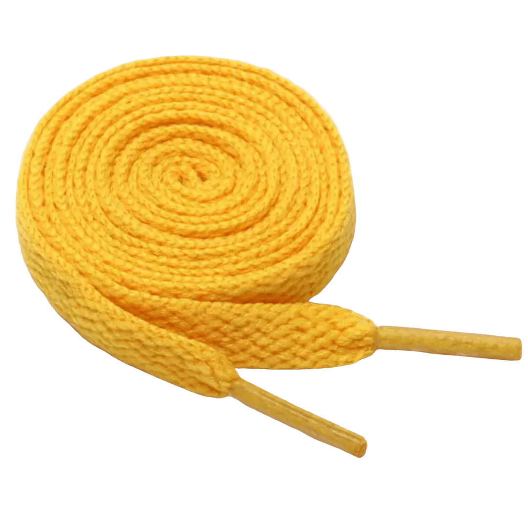 Yellow Rope Laces Yellow Gold Shoelaces | Solid Colour | Childrens Size | Sports ...